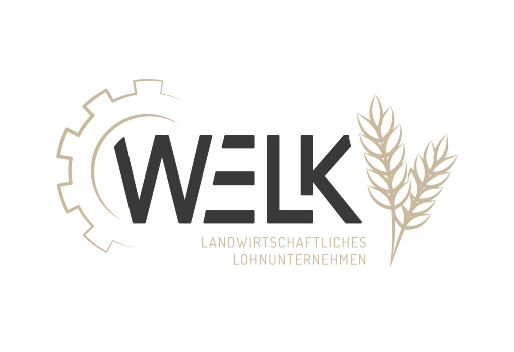 Logodesign: Landwirtschaftliches Lohnunternehmen WELK