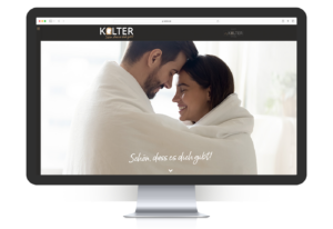 Wordpress-Website und Blog für das Unternehmen "Kolter GmbH" inklusive responsivem Webdesign